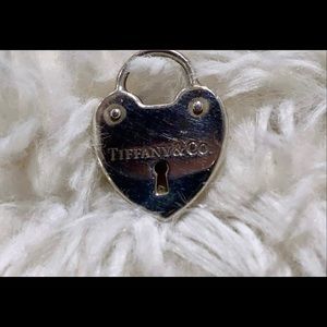 Tiffany heart locket charm / pendant